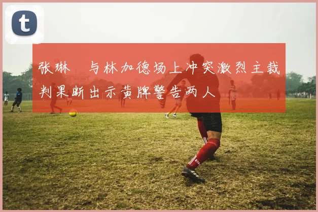 张琳芃与林加德场上冲突激烈主裁判果断出示黄牌警告两人